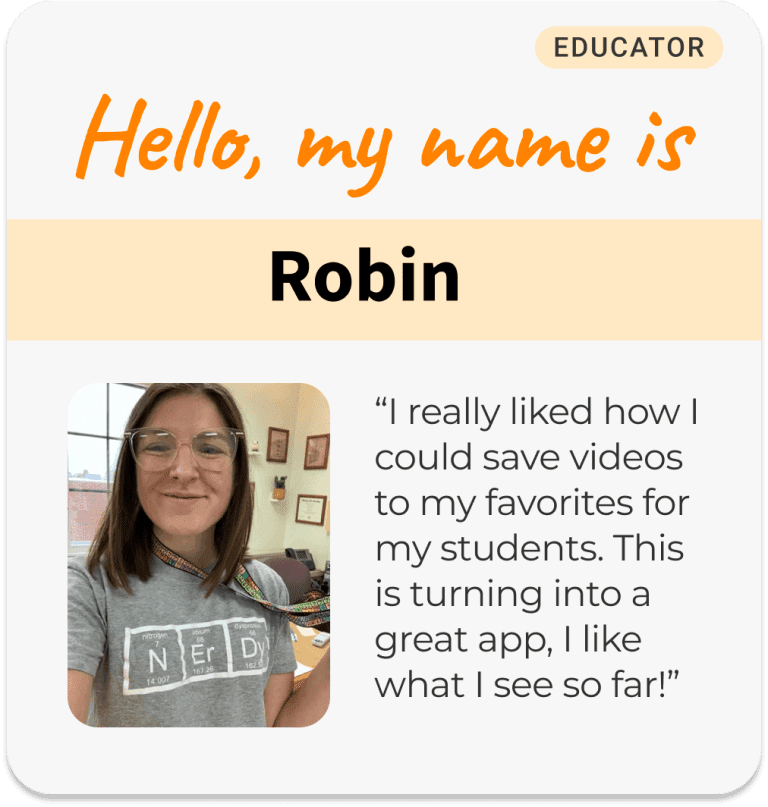 Testimonial from Robin